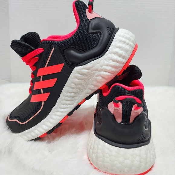Adidas Boost ClimaWarm LTD Running Shoe Black Pink Unisex - Picture 9 of 12